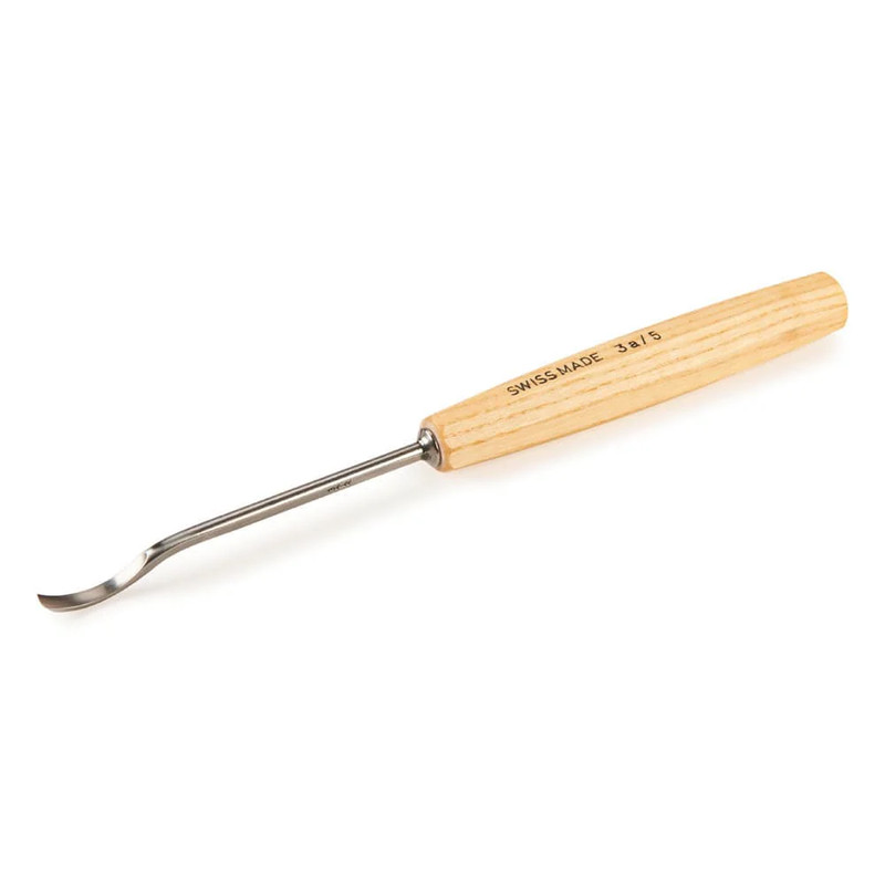 Spoon Gouge - Types:Full Size - Sweep:Number 3 - Size:5 mm